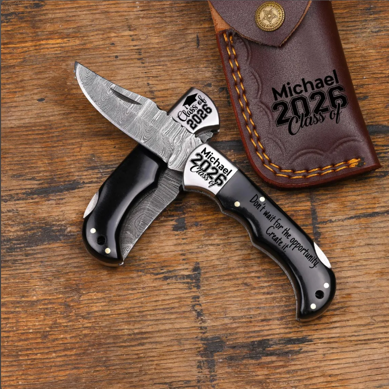 Graduation Gift Ideas, Gift for Graduate High School, Gifts for Him Pocket Knife 2026, Personalized Graduation Gift, College Graduation Gift