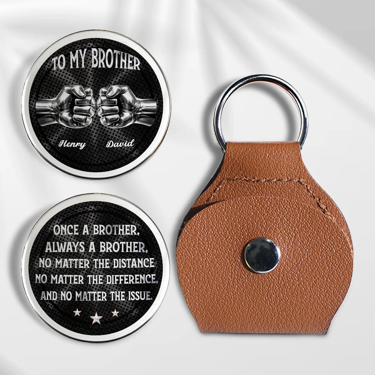 Soulmate Best Friend - Personalized Custom Pocket Hug