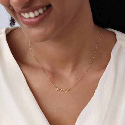 Best Friend Engraved Heart Pendant Necklace Set | Custom Mother Daughter Matching Necklace | Dainty Soul Sisters Necklace | Bridesmaid Gifts