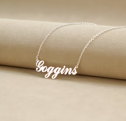 Sterling Silver Name Necklace, Dainty Name Necklace, Nameplate Necklace, Custom Gold Jewelry, Personalized Gifts for Her, Mothers Day Gift