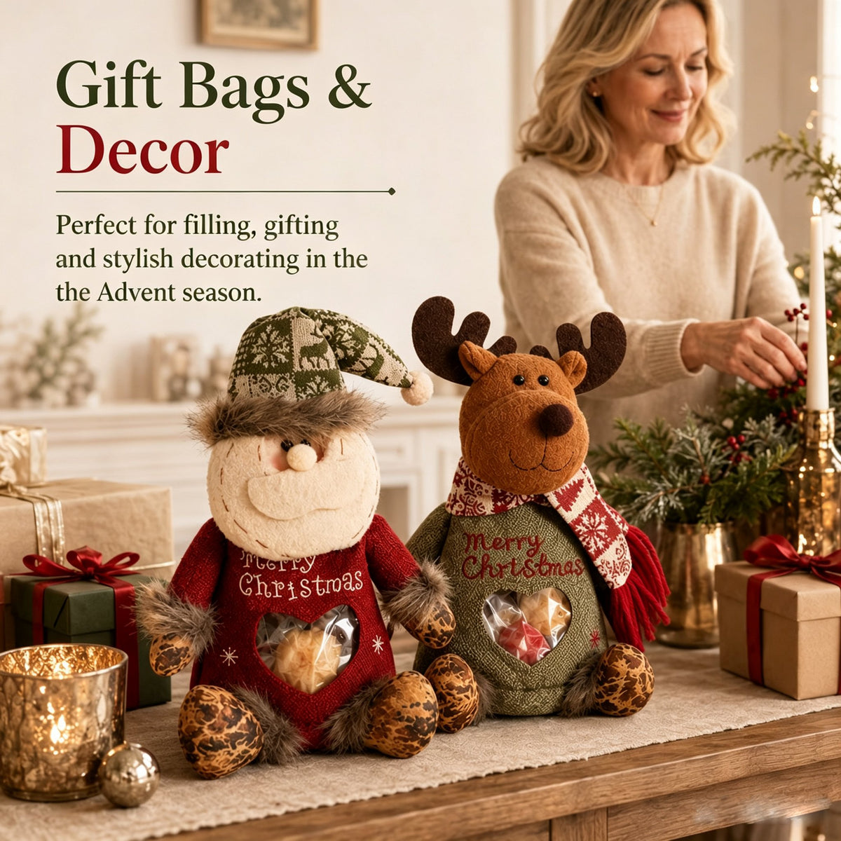🎉 Last Day Promotion 49% OFF 🎉 Christmas Plush Gift Bag