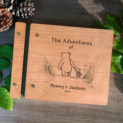 Custom Adventure Book - Mom Gift from Child - Personalized Adventures Mom & Me Scrapbook - Family Photo Album. Mother's Day Gift