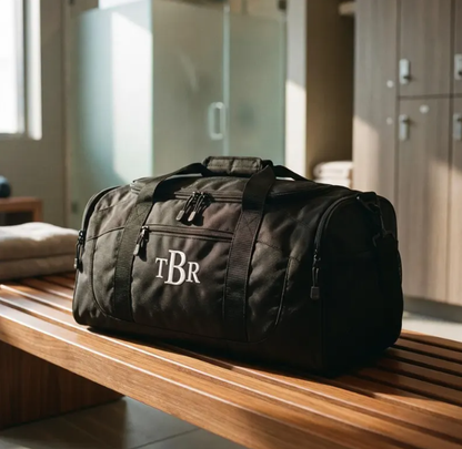 Graduation Gift for Him Personalized Duffle Bag for Son Custom Gym Bag College Graduate Gift Boyfriend Travel Bag High School Grad Present