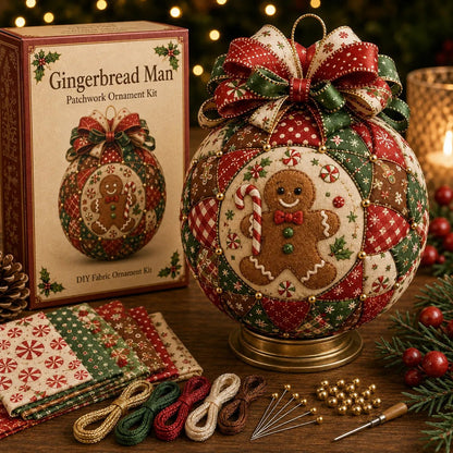 🎄Christmas Classics Patchwork Ornament DIY Kit