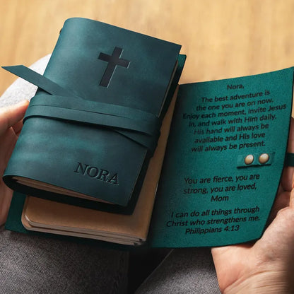 Graduation gift for Her, Custom leather journal, college graduation gift, Personalized journal, graduate gift