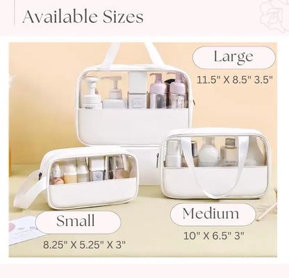 Custom Makeup Bag, Bride Toiletry Bag, Bridesmaid Gifts, Travel Toiletry Bag, Cosmetic Bag, Birthday Gift for Her, Mother's Day Gift