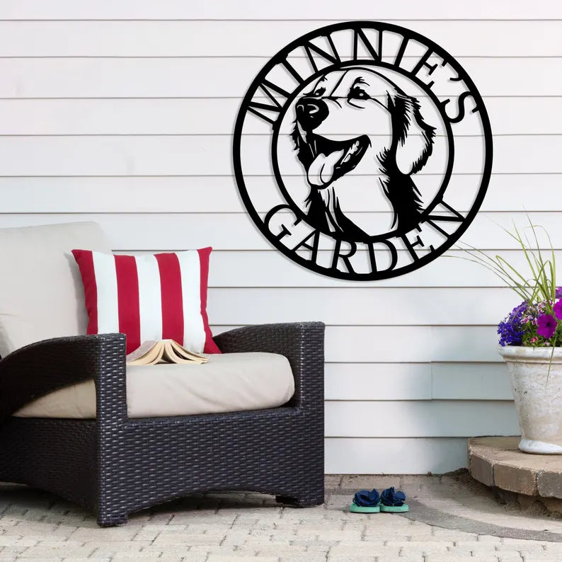 Personalized Dog Name Sign, Your Dog Photo Sketch Any Breed, Kennel Name Sign, Doghouse Decor Gift, Your Pet Name Sign, Dog Owner Lover Gift
