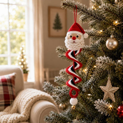 Crochet Snowman Spiral Oranment DIY Kit🎅🌲