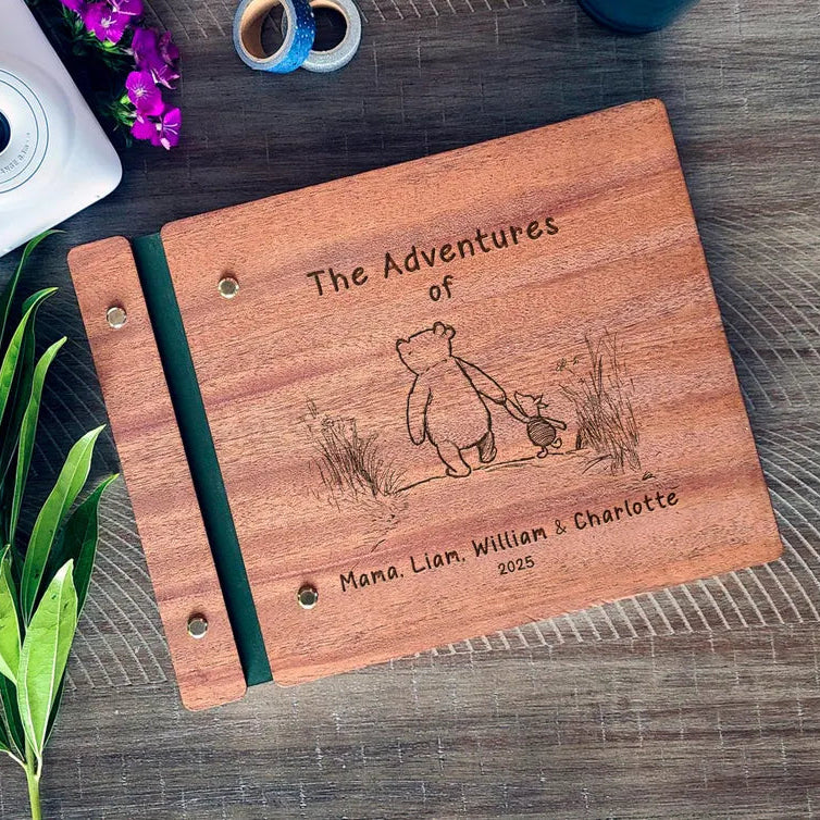 Custom Adventure Book - Mom Gift from Child - Personalized Adventures Mom & Me Scrapbook - Family Photo Album. Mother's Day Gift