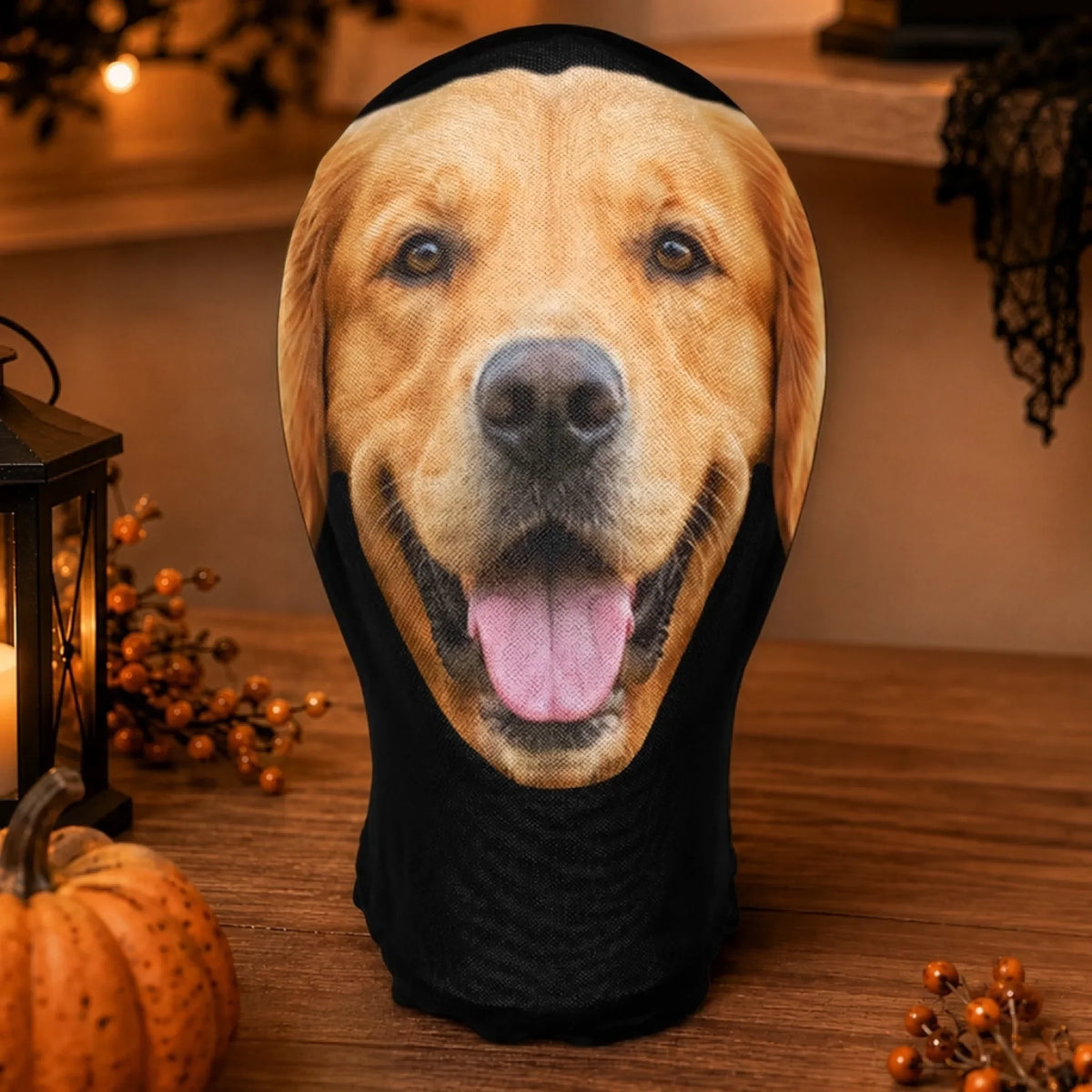Custom Photo Balaclava Mask-Gifts For Dog Cat Lovers, Dog Dad And Mom, Cat Owners - Pet Monster