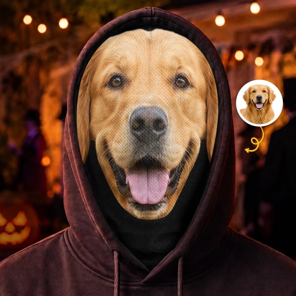 Custom Photo Balaclava Mask-Gifts For Dog Cat Lovers, Dog Dad And Mom, Cat Owners - Pet Monster