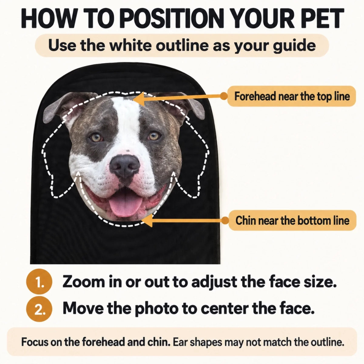 Custom Photo Balaclava Mask-Gifts For Dog Cat Lovers, Dog Dad And Mom, Cat Owners - Pet Monster