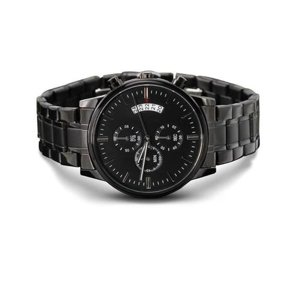 Personalized Graduation Gift for Son Engraved Watch for Him Milestone Custom Gifts Graduate College High School Master Degree Present