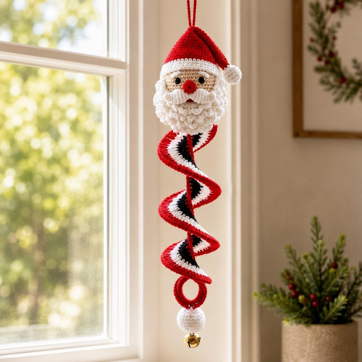Crochet Snowman Spiral Oranment DIY Kit🎅🌲