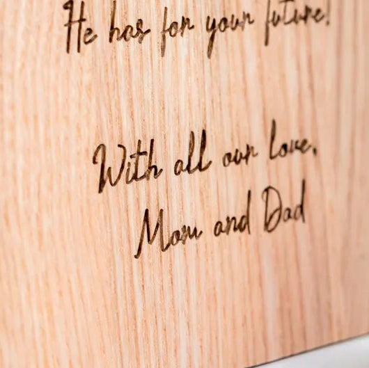 Custom wooden bookend | Personalized bookshelf accessories | Gift for book lovers, graduates, professors