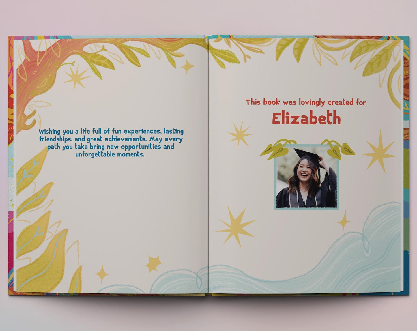 2025 Graduation Gift - Gift for Graduate - New Grad - Senior Graduation - College Graduation - Kindergarten Graduation - Personalized Book