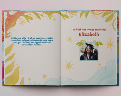 2025 Graduation Gift - Gift for Graduate - New Grad - Senior Graduation - College Graduation - Kindergarten Graduation - Personalized Book