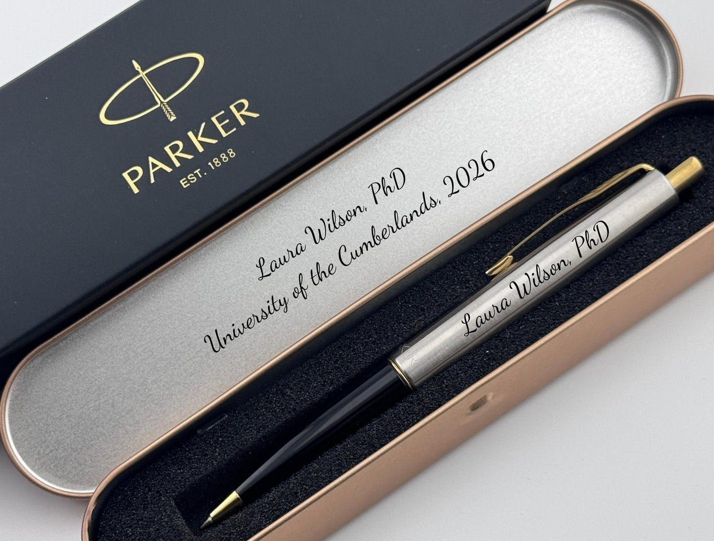 Personalized Parker Pen for Graduation Gift, PhD Graduation Gift, Gift for Graduate, Doctorate Graduation Gift, New Doctor Gift