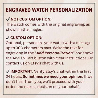 Personalized Graduation Gift for Son Engraved Watch for Him Milestone Custom Gifts Graduate College High School Master Degree Present
