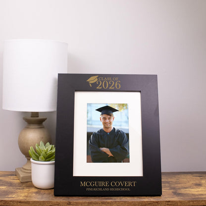 Graduation 2026 Picture Frame | Personalized Class of 2026 Gift for Graduates | 2026 Graduation Gift | Graduate Class of 2026 8x10 Frame