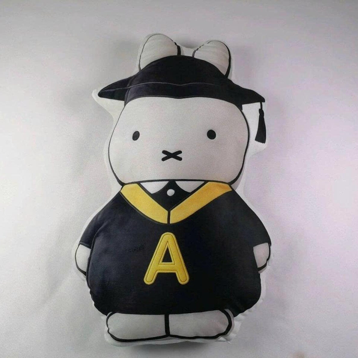 Graduation Bunny Custom Name Pillow, Cutte Pillow Bunny, Cute Graduation Gift, Custom Graduate Keepsake, Gift For Her