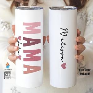 Mother's Day Tumbler Gift - Gift for Mom 2026 - Personalized Tumbler - Happy Mothers Day Gift - Gifts for Her - Girl Mom
