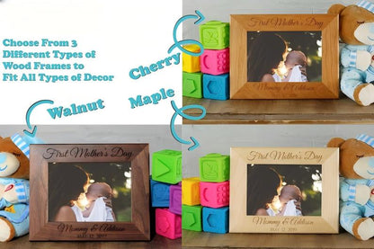 First Mothers Day, Mothers Day Gift, Expecting Mom Gift, New Mom, Gift for New Mom, First Time Mom, Personalized Picture Frame, Mommy Gift