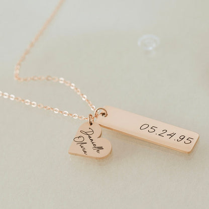 Custom Name Necklace Personalized Gift Christmas Mama Necklace for Mom Gift for Mom Pendant Necklace Charm Necklace Mom Jewelry Gift for Her