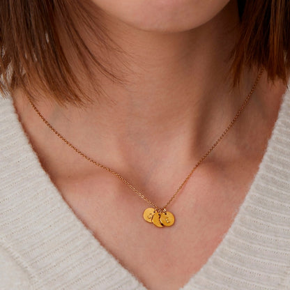 Personalized Initial Necklace Custom Pendant Jewelry Gift for Mom Grandma New Mom Gift Unique Handmade Jewelry Mothers Day Gift For Her