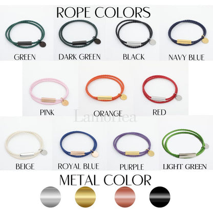 Personalized Disc Bar Name Bracelet, Personalised gift for her, Engraved Bracelets For Women, Mother's Day Gift, Fashionable Couple bracelet