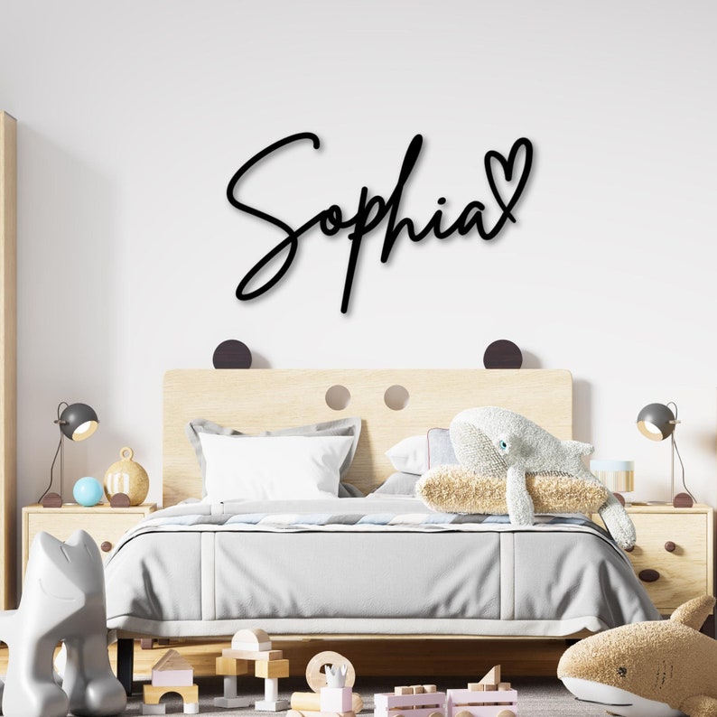 Custom Metal Word, Custom Metal Sign, Your Custom Text, Custom Name Script Metal Sign, Personalized Metal Wall Decor, Custom Design and Logo