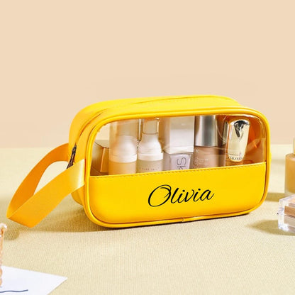 Personalized Bag for Bridesmaid Squad Makeup Bag with Name - Stylish Customizable Gift for Bachelorette Parties Birthday Gifts, Mothers day