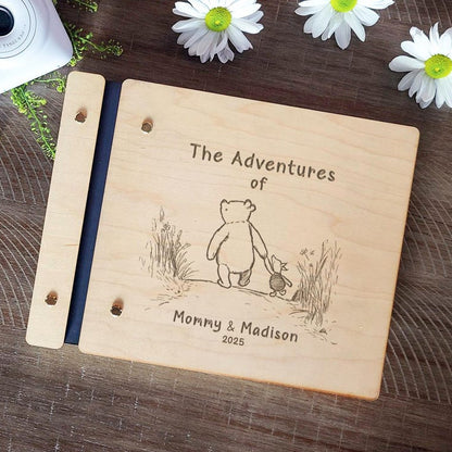 Custom Adventure Book - Mom Gift from Child - Personalized Adventures Mom & Me Scrapbook - Family Photo Album. Mother's Day Gift