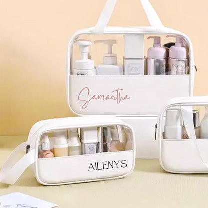 Custom Makeup Bag, Bride Toiletry Bag, Bridesmaid Gifts, Travel Toiletry Bag, Cosmetic Bag, Birthday Gift for Her, Mother's Day Gift