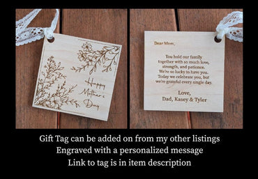 Family Tree Wood Frame - Fully Customized, Mother's Day, Father's Day, Grandma Gift, Mom Gift, Adoption Gift (NO TARIFF/DUTY)