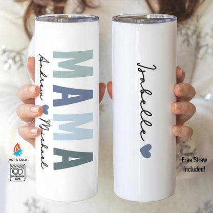 Mother's Day Tumbler Gift - Gift for Mom 2026 - Personalized Tumbler - Happy Mothers Day Gift - Gifts for Her - Girl Mom