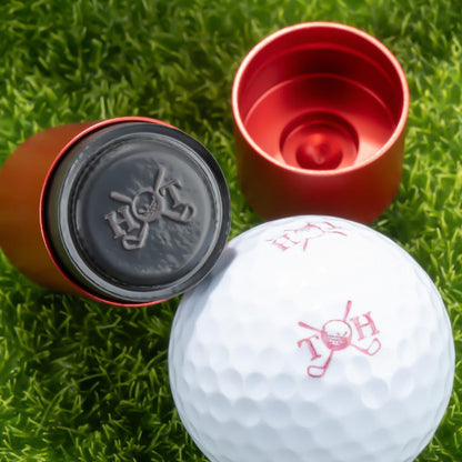 Make It Your Hole in One - Monogrammed Initial Name - Personalized Golf Ball Stamp
