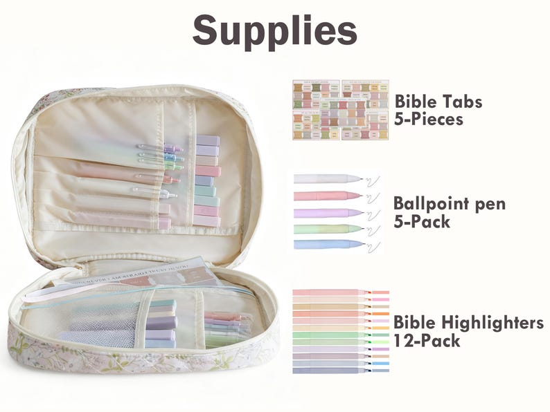 Godchild Gift Personalized Quilted Bible Cover: Custom Name with Cross Design,Christian Mother's Day Gift