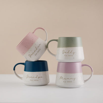 EST mugs | Personalised Family year mug | Family mugs | personalised engraved mugs | Father¡¯s Day | Mother¡¯s Day