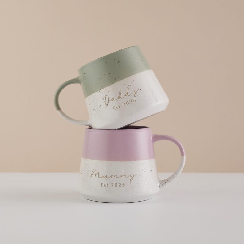 EST mugs | Personalised Family year mug | Family mugs | personalised engraved mugs | Father¡¯s Day | Mother¡¯s Day